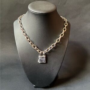 H&M Pendant lock necklace